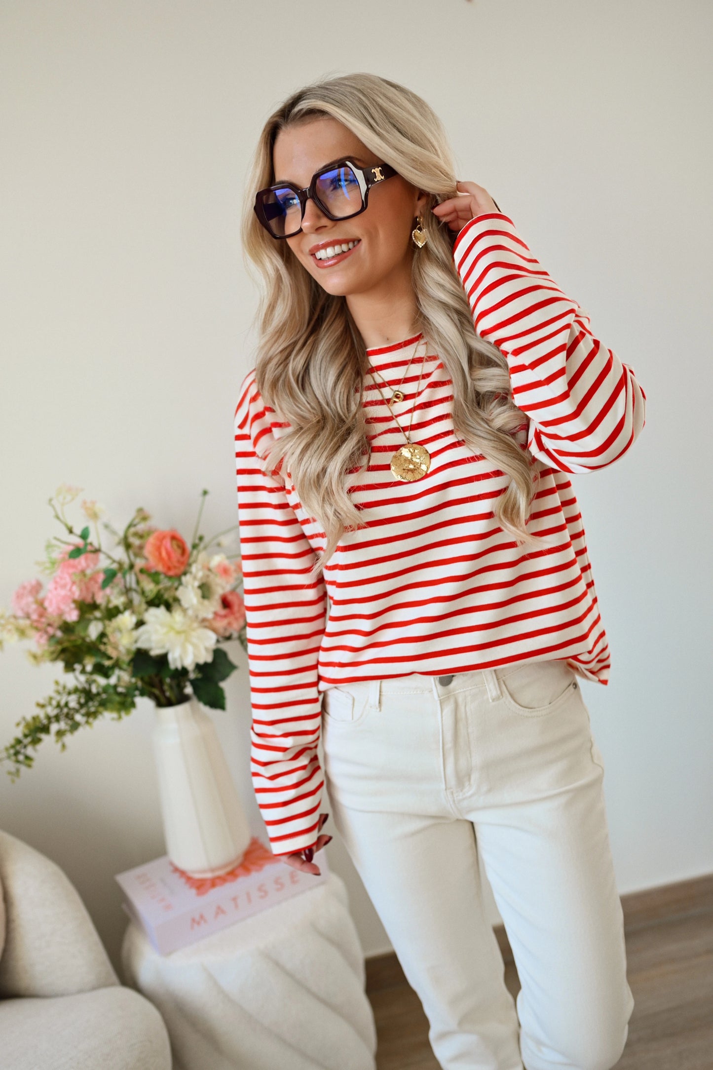 Beau T-shirt - Rood