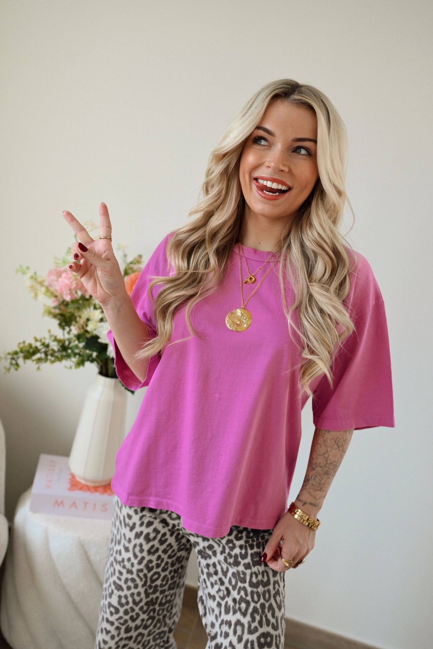 Klaartje T-shirt - Lila (Last one!)