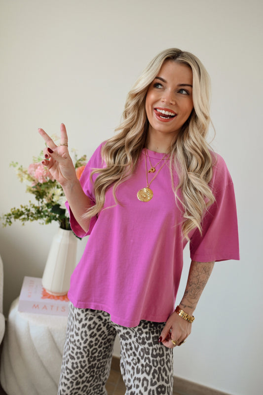 Klaartje T-shirt - Lila (Last one!)