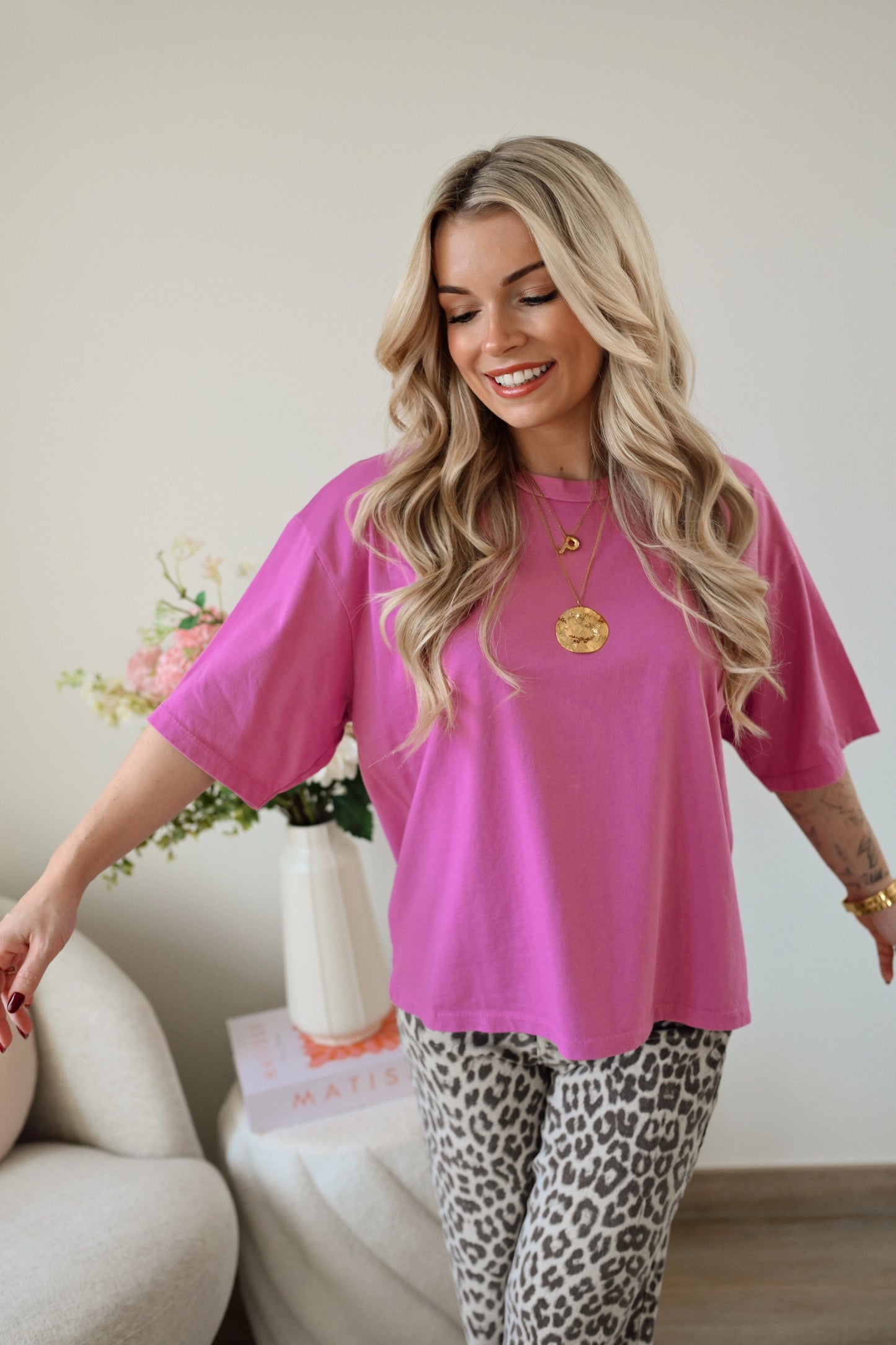 Klaartje T-shirt - Lila (Last one!)