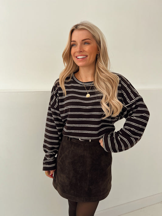 Eponge Trui Lola Bruin