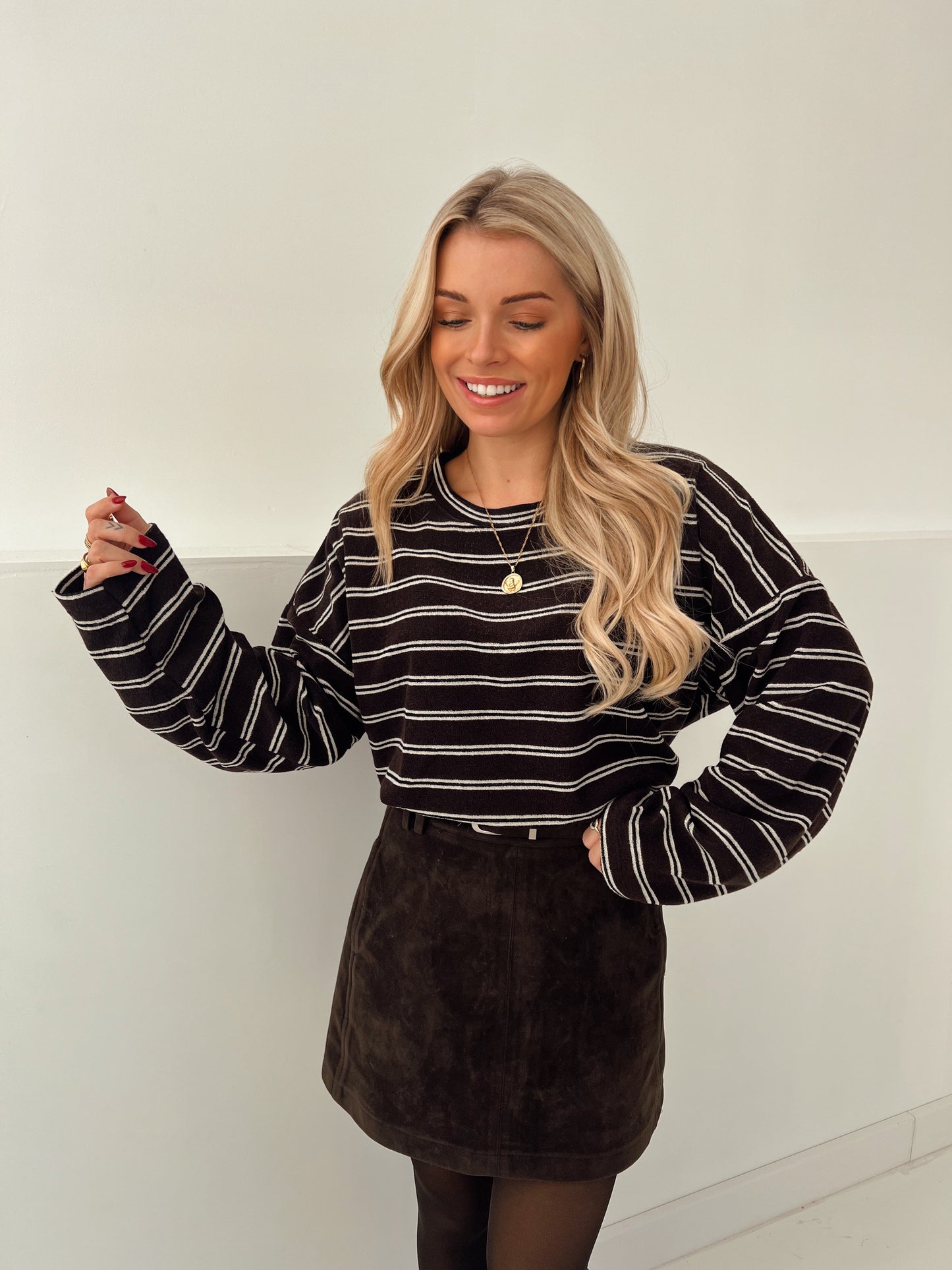 Eponge Trui Lola Bruin