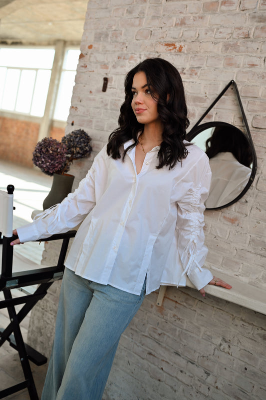 Justine Blouse - Wit