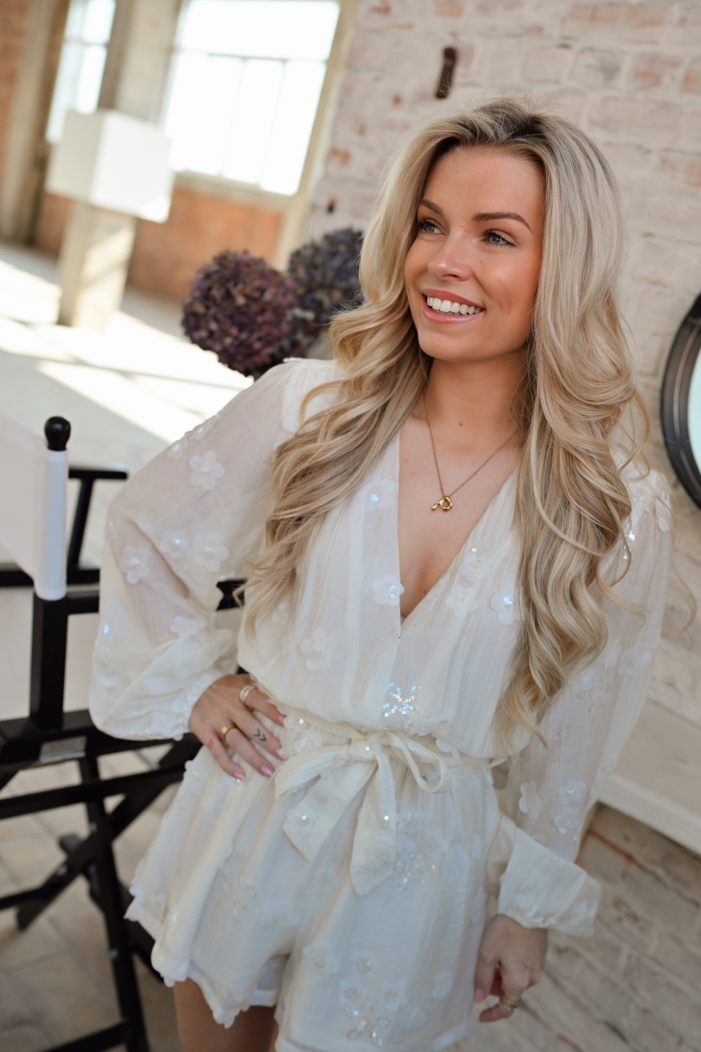 Juliette Playsuit - Wit (Last one!)