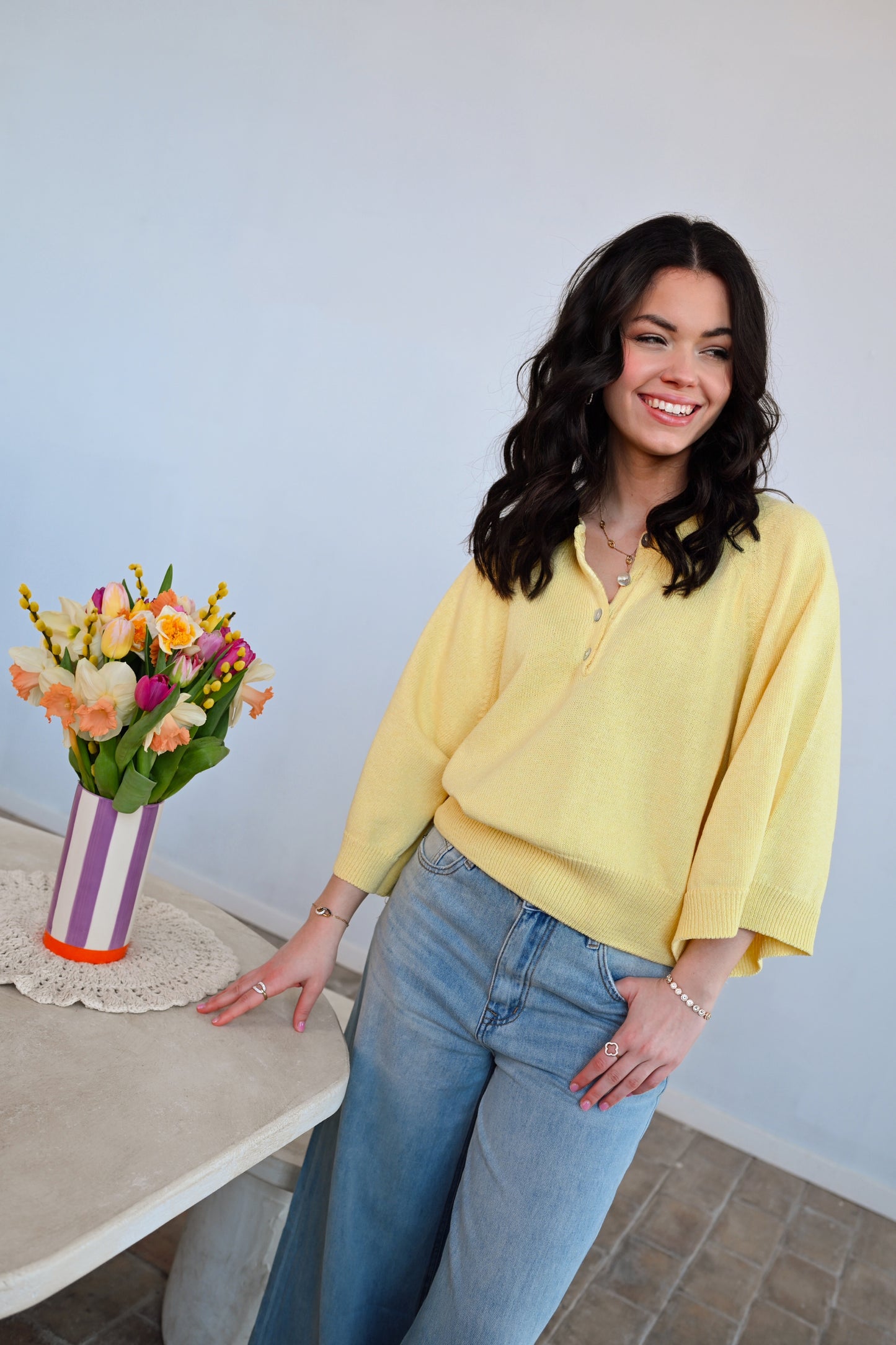 Marie Pull - Geel