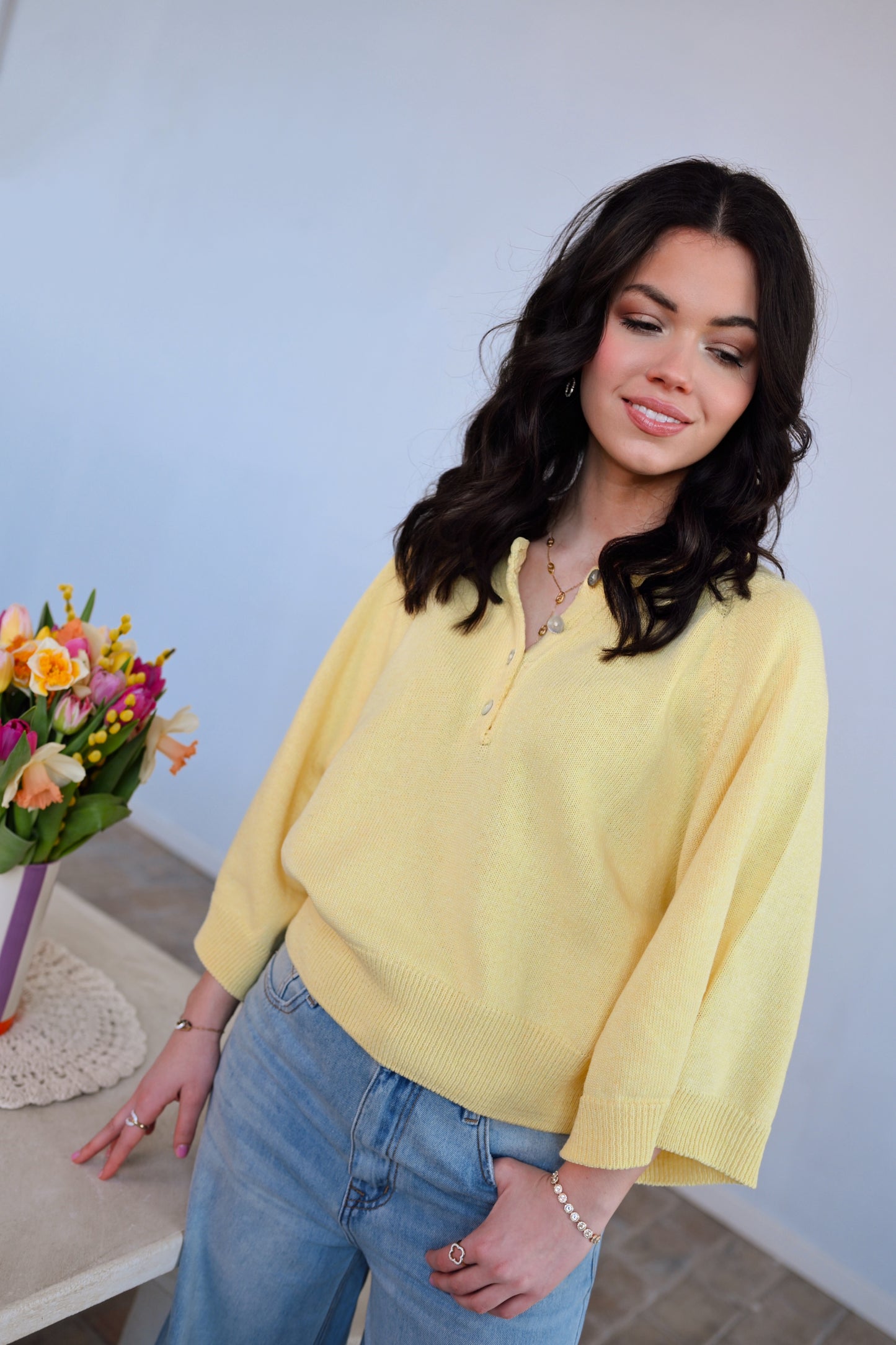 Marie Pull - Geel