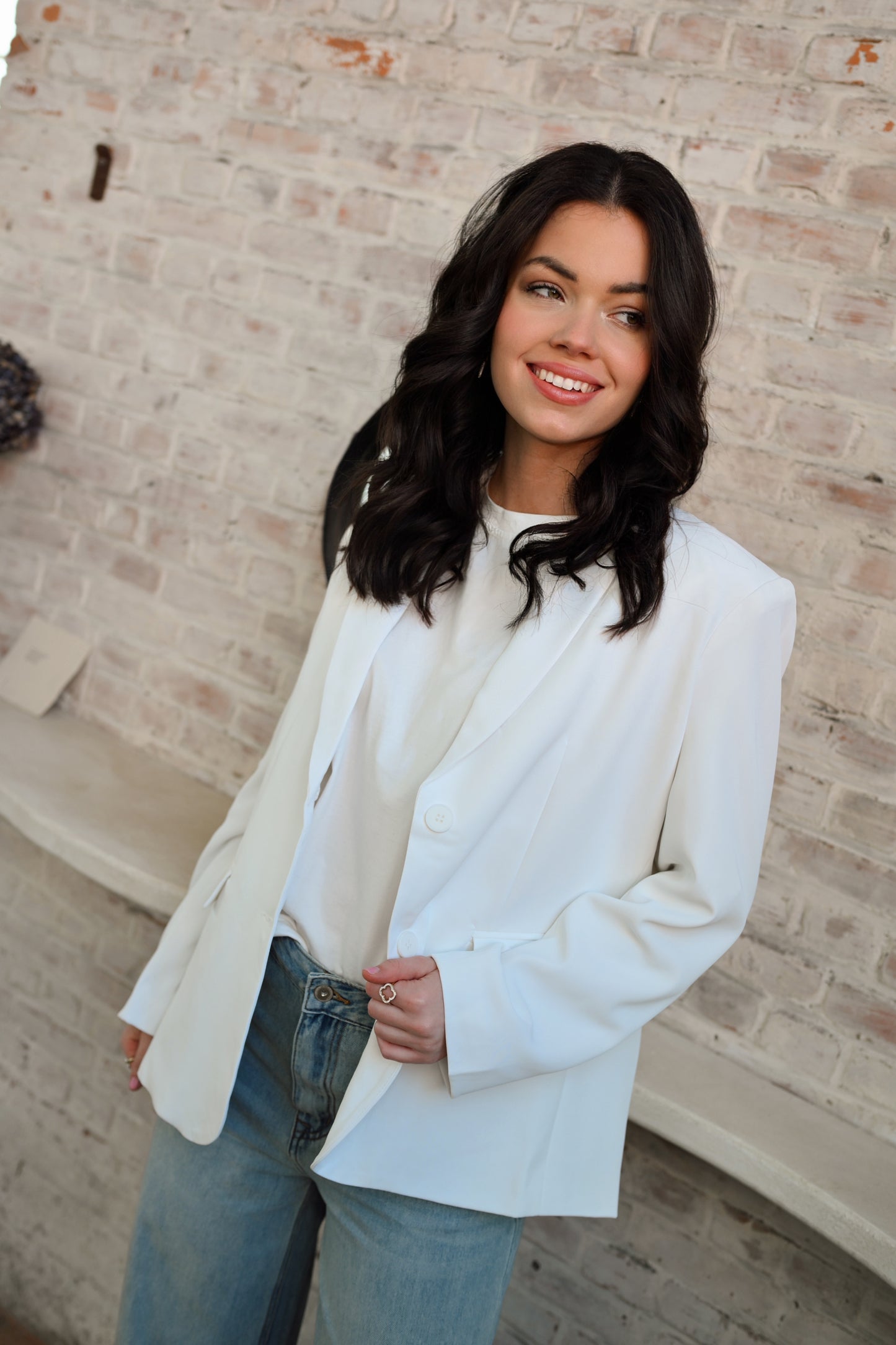 Estelle Blazer - Wit