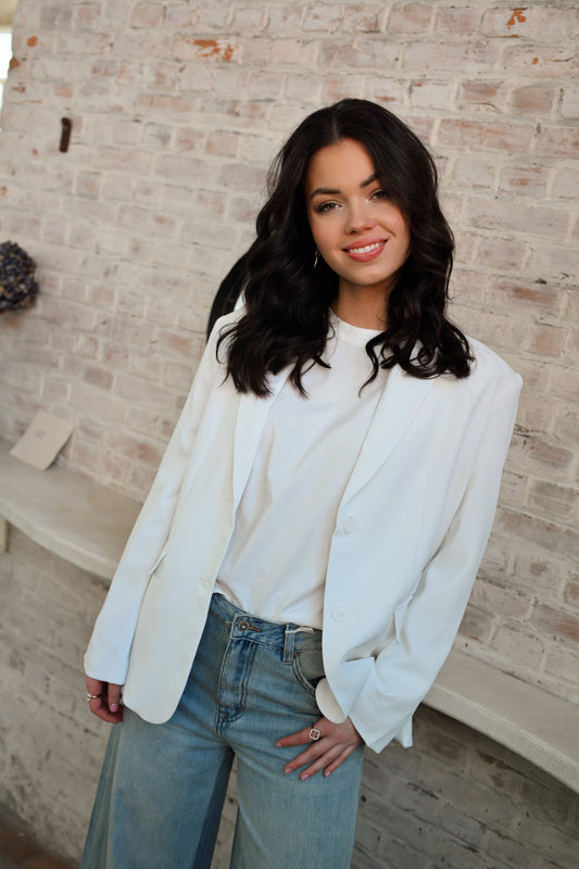 Estelle Blazer - Wit