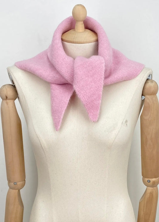 Wollen Sjaaltje Roze