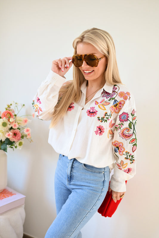 Noe Blouse - Wit