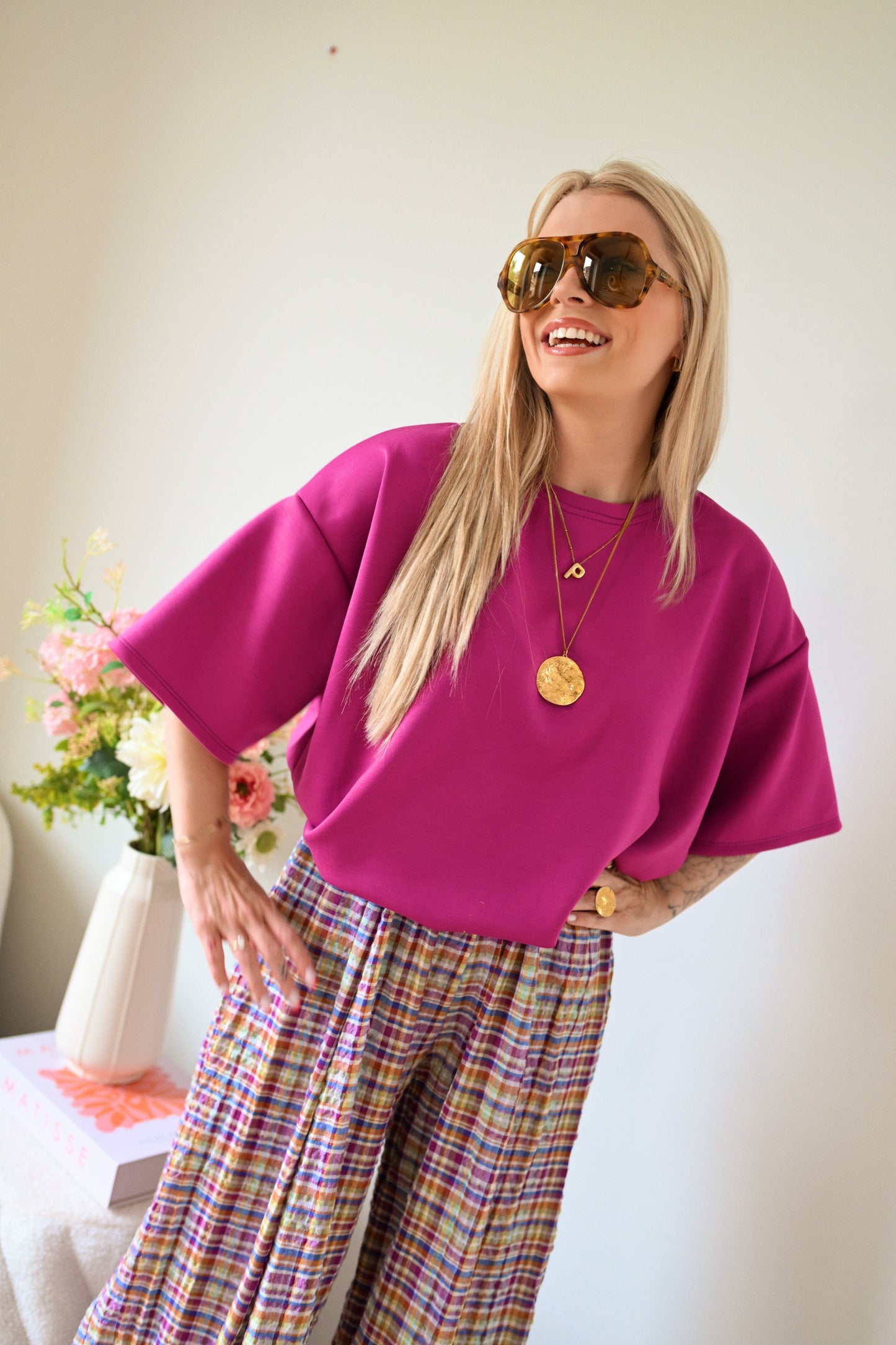 Lilou T-shirt - Paars