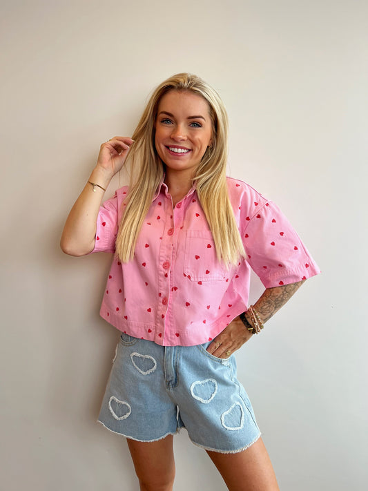 Blouse Lolita Roze