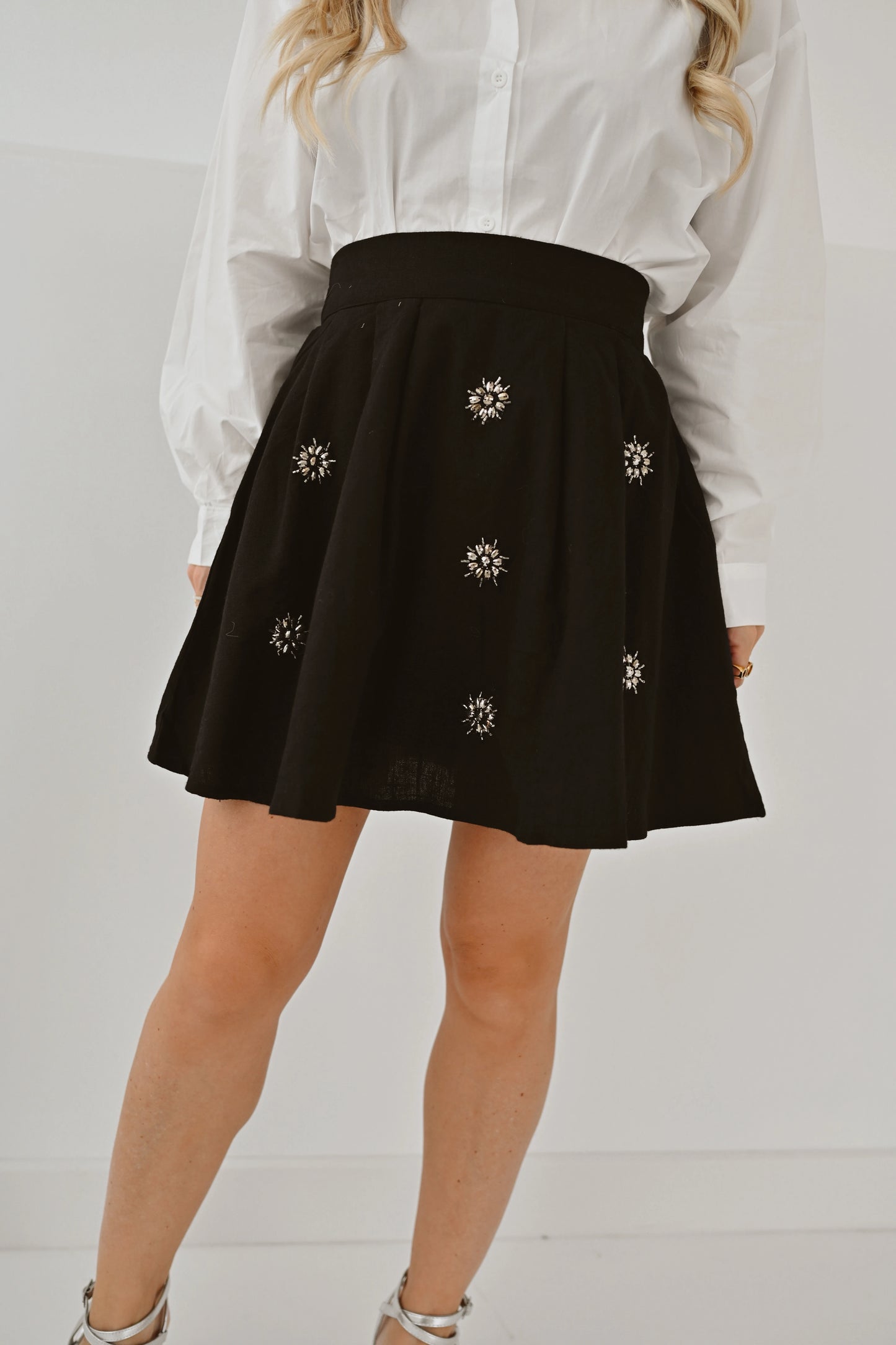 Rok Strass Rosalie Zwart