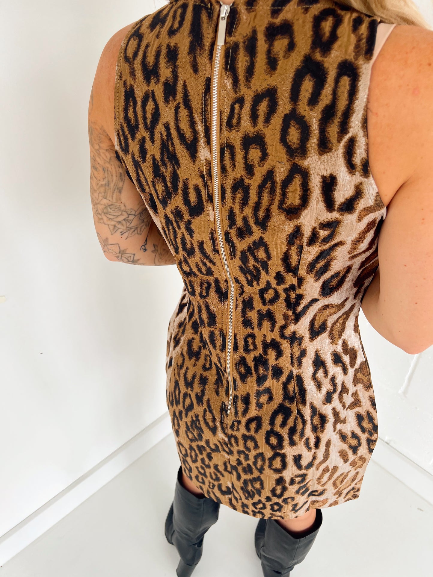 Jurk Claudia Leopard