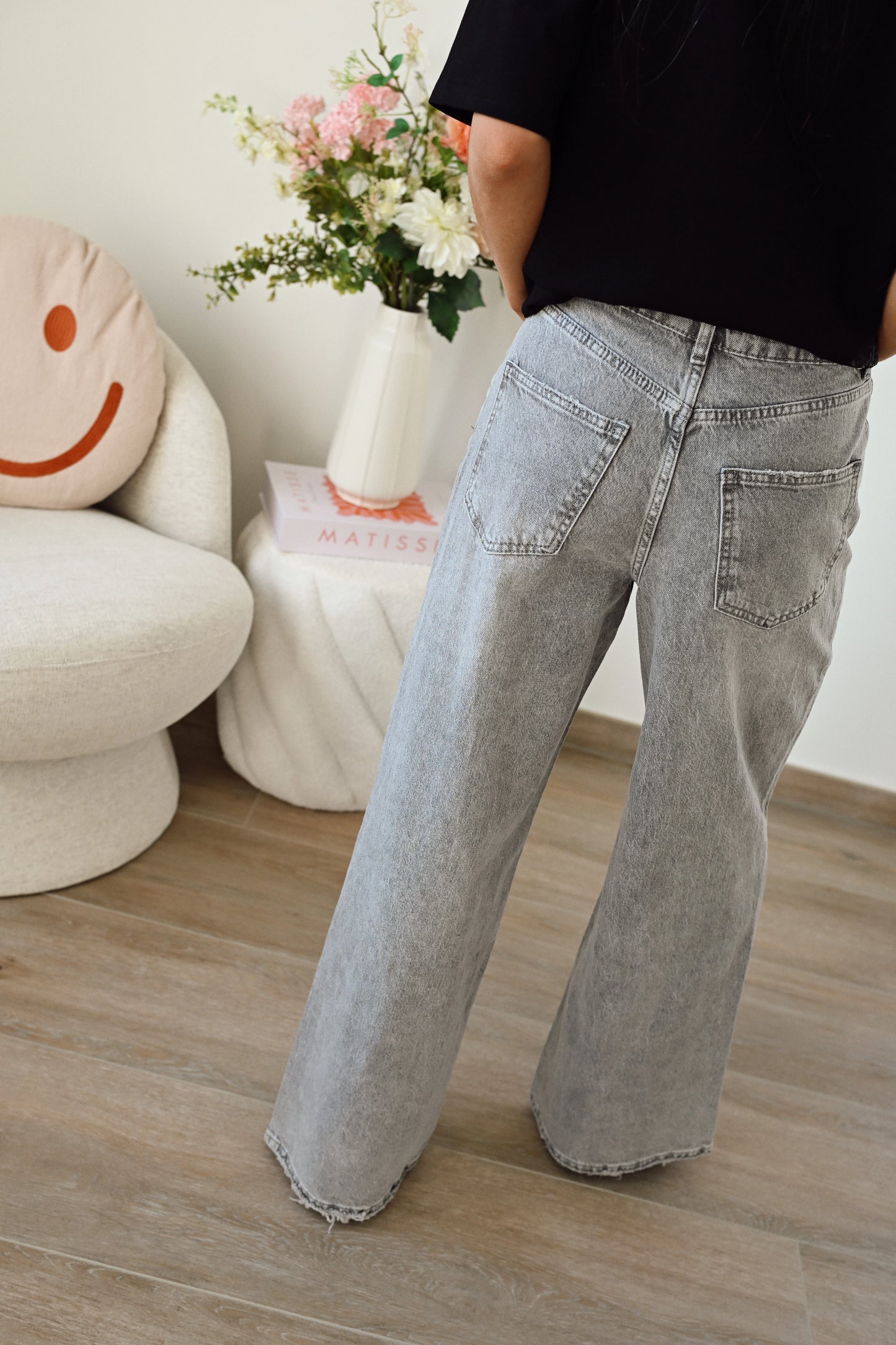 Wide Fit Jeans - Grijs