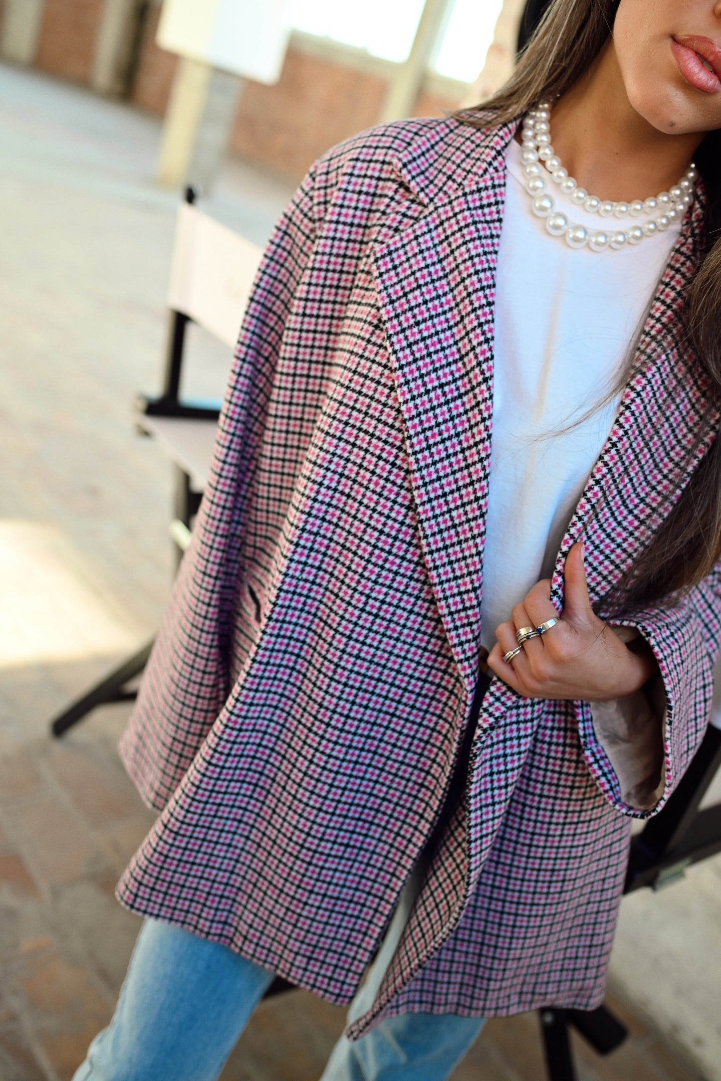 Clemence Blazer - Roze (Last one!)