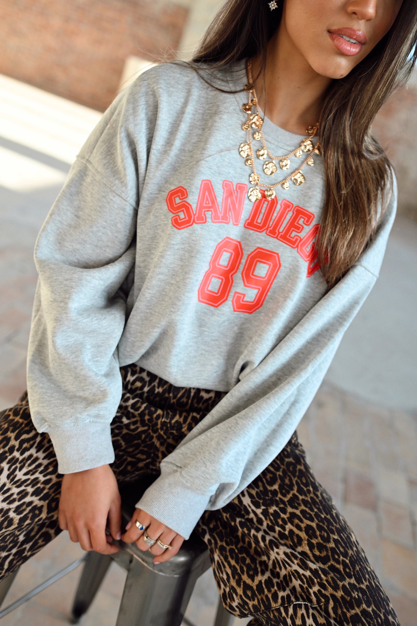 San Diego Sweater - Grijs