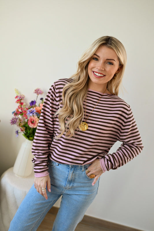 Amelie Trui - Bruin/Roze