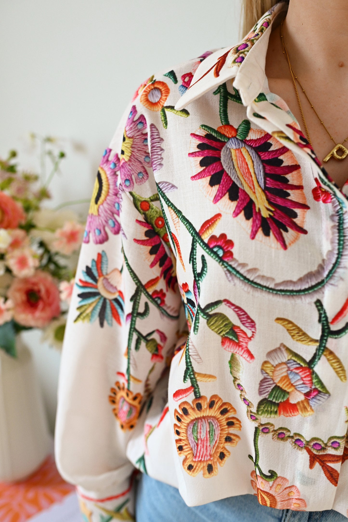 Indy Blouse - Ecru