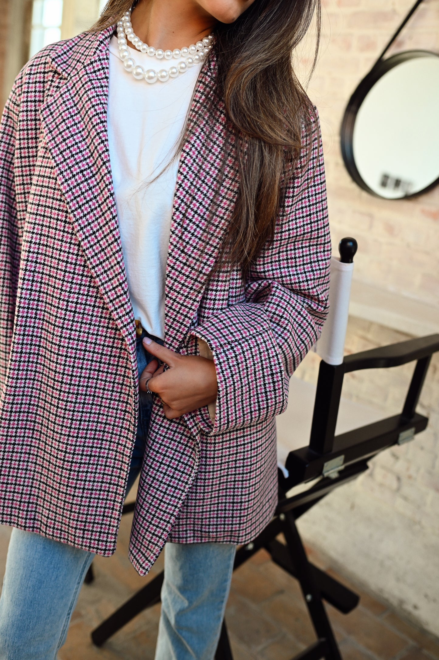 Clemence Blazer - Roze (Last one!)