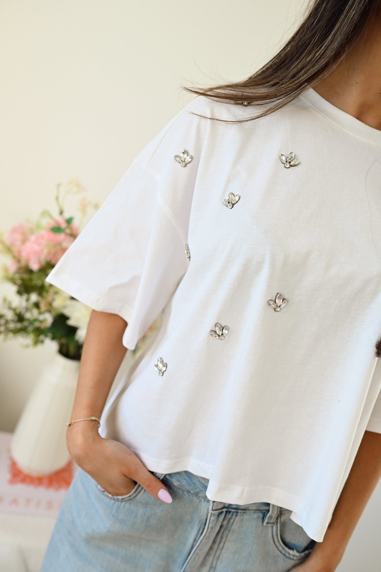 Lise T-Shirt - Wit (Last one!)