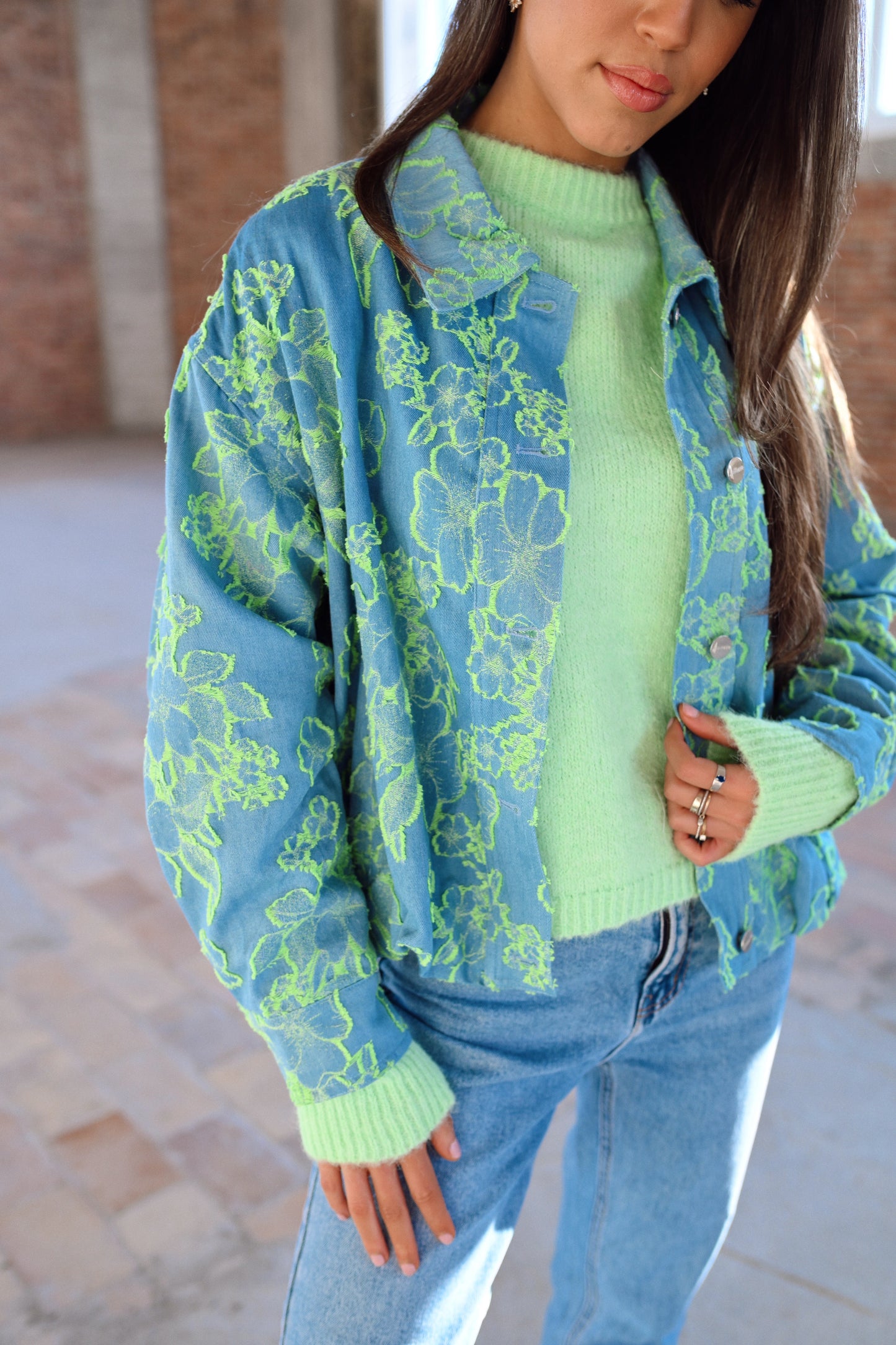 Mona Vest - Groen