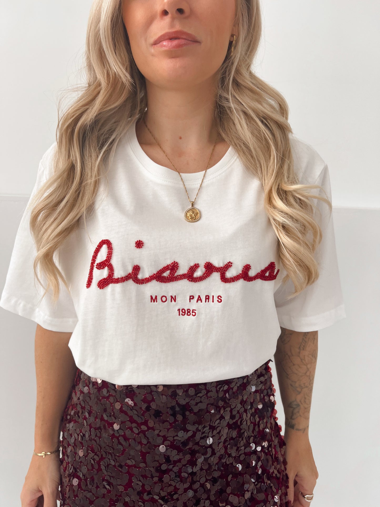 T-Shirt Bisous White