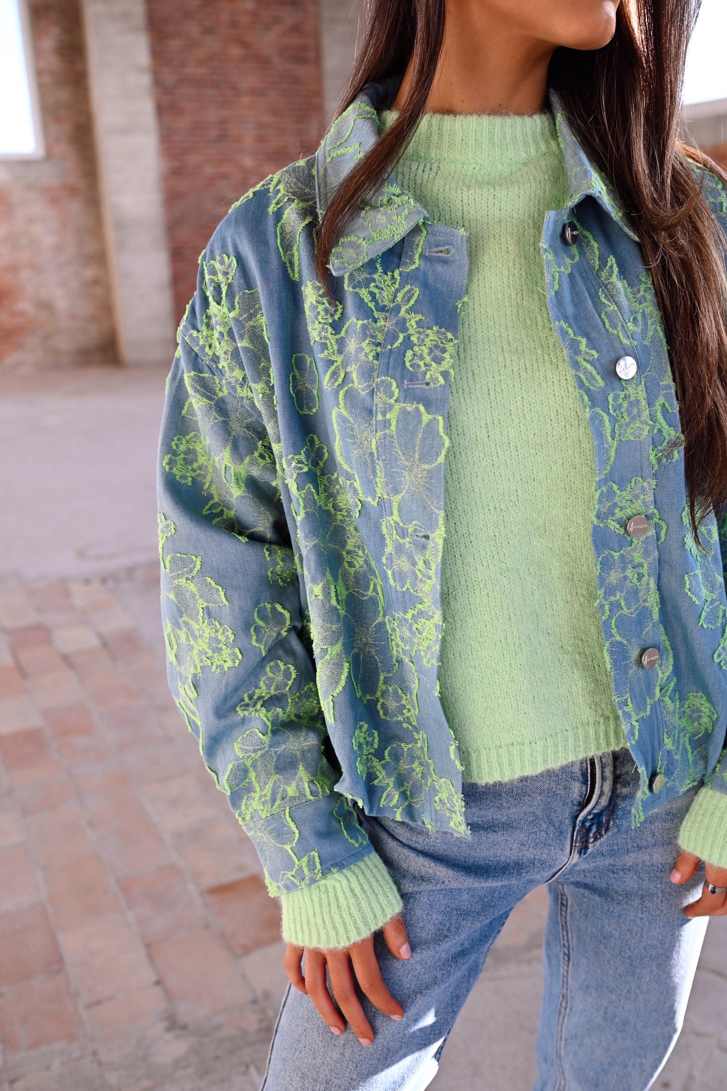 Mona Vest - Groen