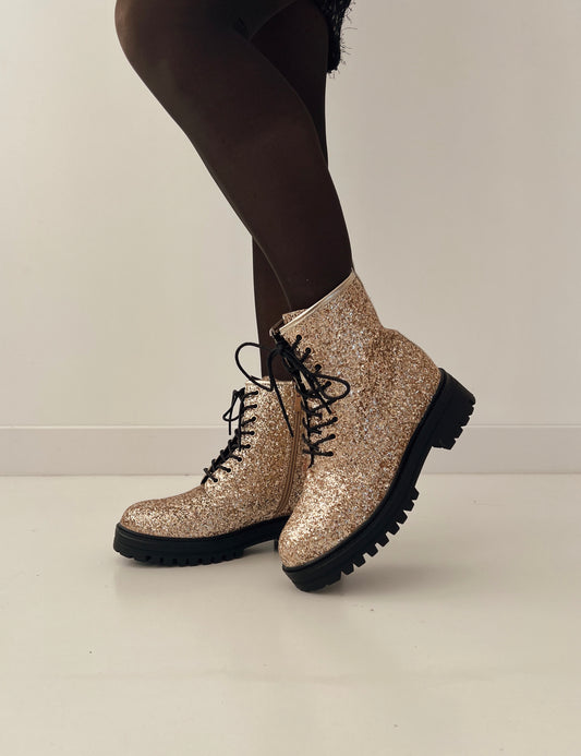 Glitter Boots Goud