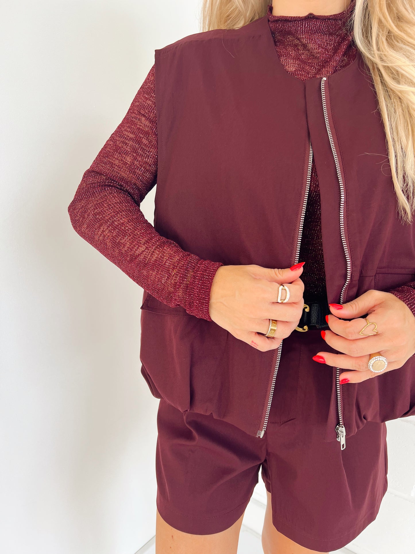 Short Odile Bordeaux