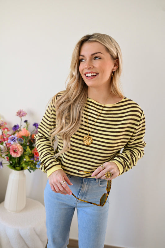 Amelie Trui - Bruin/Geel