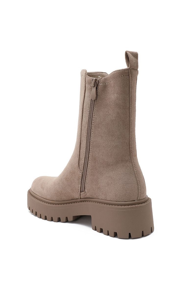Suede Boots Beige (Last one!)