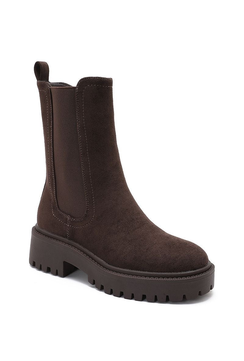 Suede Boots Bruin (Last one!)